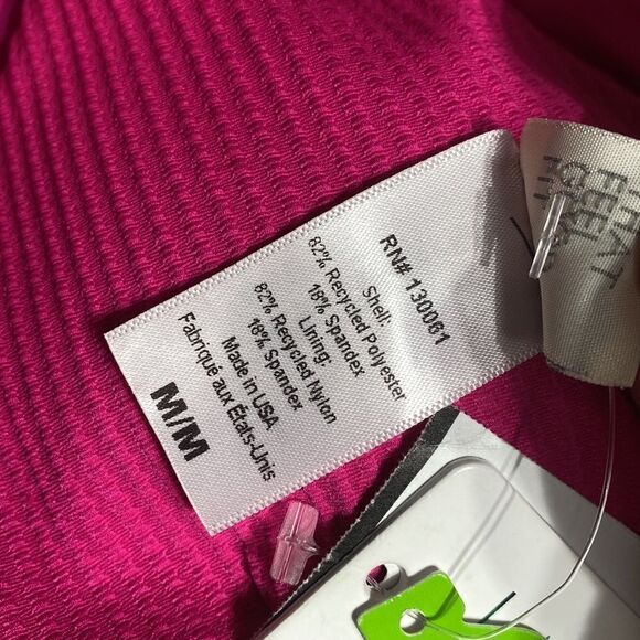 L space fisher bikini top bougainvillea medium new textured O ring - Picture 9 of 9